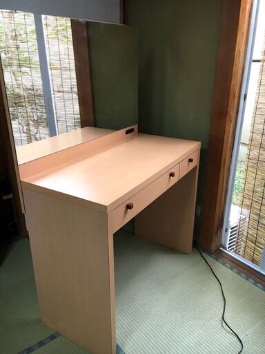 鏡台　ドレッサー　木製