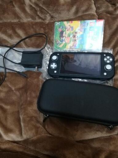 任天堂　switch Lite＋あつ森＋アミーボカード