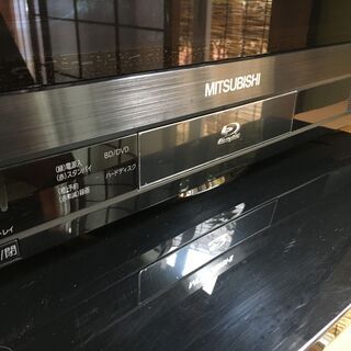 MITSUBISHI 液晶カラーテレビ（ブルーレイディスク）