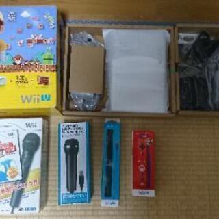 Wii U本体ほか、カラオケマイク2本