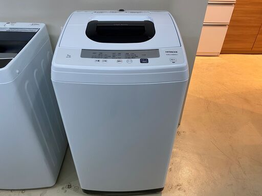 洗濯機 日立 HITACHI NW-50E 2020年製 5.0kg 中古品