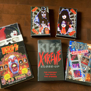 KISS　VHS4点セット