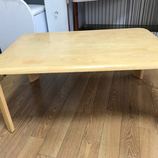 天然木テーブル　