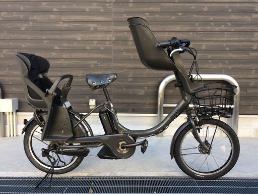地域限定　ブリヂストン　ビッケ　BIKKE 2　12,3AH　新基準　三人乗り　パスバビー　ギュットアニーズ　神戸市　電動自転車
