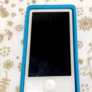 【ネット決済】iPod nano ブルー/カバー付き