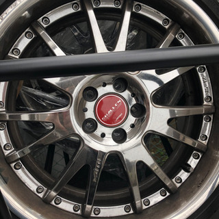 埼玉よりシャレン20インチメッキ深リム美品