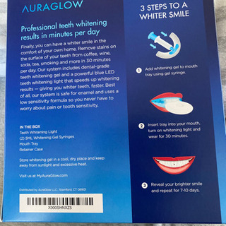 AuraGlow 歯のホワイトニングキット