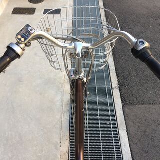 地域限定 ブリヂストン アシスタ 新基準 子供乗せ 8,1AH 茶 ナチュラ 