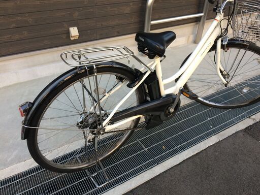 地域限定送料無料　ヤマハ　パス　シティ　内装5段変速　27インチ　白　ビビシティ　アシスタ　神戸市　電動自転車