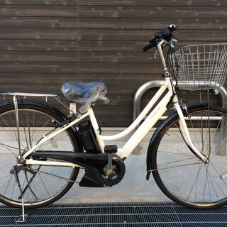 地域限定 ヤマハ パス 新基準 子供乗せ 7,5AH アイボリー アシスタ