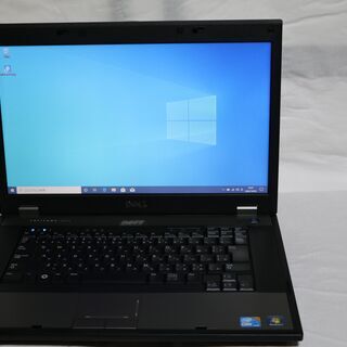 DELL LATITUDE Intel i5 E5510 動作良好です。 Windows10 Pro