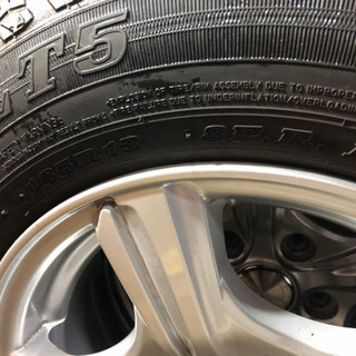 165R13ほぼ新品ホイール付き8PR❣️ライトエース　タウンエース等に