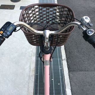 地域限定 パナソニック ビビ DX 新基準 8,9AH 子供乗せ 赤 ナチュラ