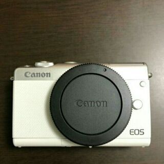 Canonミラーレス一眼カメラ EOS M100ダブルズームキットホワイト