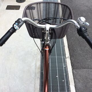 地域限定送料無料　ビビ　LU　12AH　軽量モデル　茶　神戸市　電動自転車 地域限定送料無料 パナソニック ビビ 20インチ 新基準 小径車