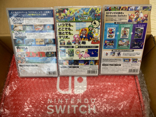 定価以下　新品未開封　Nintendo Switch 本体とソフト3本
