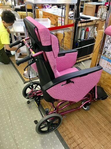 松永製作所 介助型ティルト＆フルリクライニング車いす FR-31TR