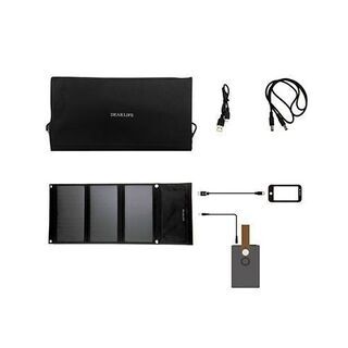 新品 ポータブル蓄電池 エナジープロS LB-100 専用ソーラーパネル LBP-21 2点セット DEARLIFE 非常用電源 被災時 アウトドア 