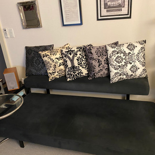 センプレ☆フローティング・ソファ☆グレー