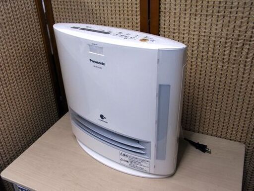 美品 パナソニック 加湿 機能付き セラミック ファンヒーター DS-FKX1205 ナノイー 2019年製 ホワイト系  Panasonic