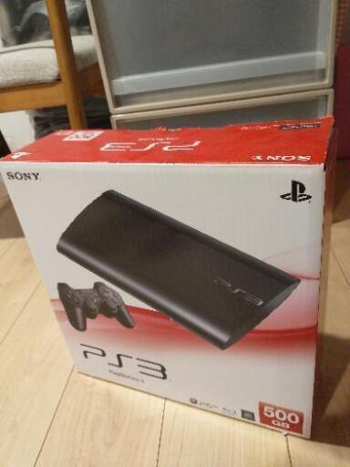 PS3 500GB（中古品、箱付き）