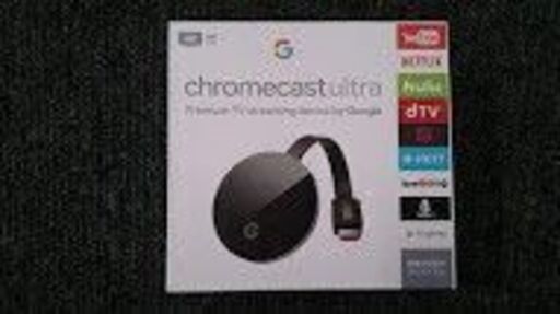 未使用品 | Google Chromecast Ultra (クロームキャスト　ウルトラ)