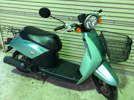 売約済】実働 BT新品 バリ溝 キャブOH済み ホンダ AF61 トゥデイ 原付