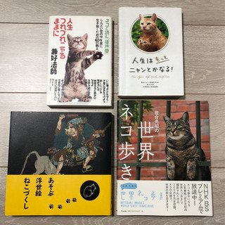 【写真集など】猫派必見 岩合光昭の世界ネコ歩き、そのほか猫を題材...