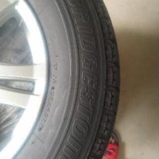 スタッドレスタイヤ ホイール付き 14インチ 美品