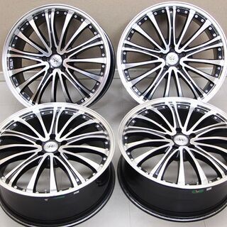 LOXARNY EX アルミホイール　20×8J +45?　5H　PCD114.3　4本セット(A351wY)