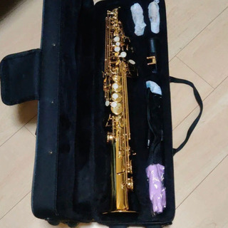 ソプラノサックス (カーブド) Pモーリア PMSS2400美品 ソプラノ