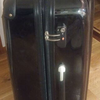 【ネット決済】無料★大型スーツケースLサイズ★黒★海外旅行
