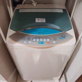 SHARP 洗濯機 4.5kg