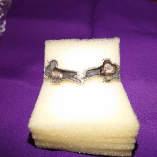 目抜き 刀装具 鳥の図 江戸期江戸期