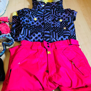 スノボ　ウェア一式（ボードを除く）レディース　出品期間10/11まで