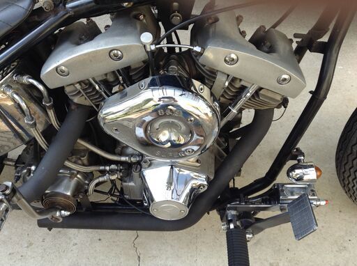 ハーレーダビッドソン FLH 79年式 公認ショベルリジッド チョッパー