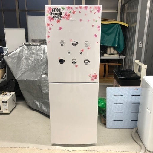 2016年製 ハイアール冷凍冷蔵庫「JR-NF218A」218L