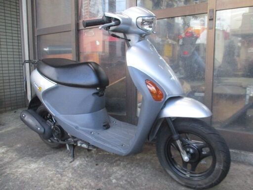 スズキ　レッツ-4　エンジン機関良好　セル1発始動いたします！調子いいです！シルバー色