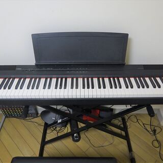 🍎ヤマハ 電子ピアノ88鍵 P-105 スタンド別売 お届けも可能！