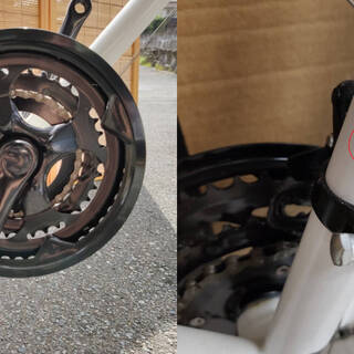 未使用 ロードバイク Grandir 700c SHIMANO 21段 変速 ギア ホワイト 白色 自転車 グランディール