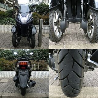 ☆ワイドトレッド普通免許仕様トリシティ125/マウントバー.メット