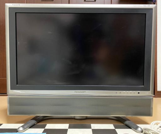 あげます シャープ アクオス 26インチ液晶テレビ Lc 26gd1 アキノリ 丹生のテレビ 液晶テレビ の中古あげます 譲ります ジモティーで不用品の処分