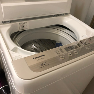 全自動洗濯機 NA-F50B12 パナソニック　5キロ　一人暮らし
