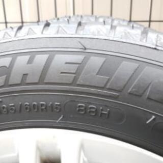 フィアット　ムルティプラ純正アロイホイール　195/60R15 ミシュラン　走行3,000km以下　兵庫　姫路から