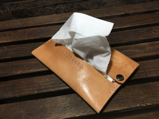 レザーポケットティッシュカバーワイルド Hide 博多のその他の中古あげます 譲ります ジモティーで不用品の処分