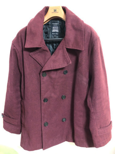 Pコート ワインレッド 3l にし 小中野のコート メンズ の中古 古着あげます 譲ります ジモティーで不用品の処分