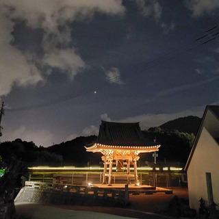 2020年11月夜のお寺ヨガin宗念寺の画像