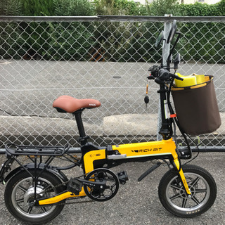 超美品 richbit 電動バイク 電動自転車
