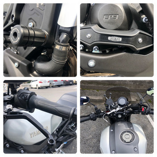 XSR900 カスタム　走行3800キロ
