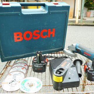 ☆ボッシュ BOSCH GWS14.4V 充電式ディスクグライン...
